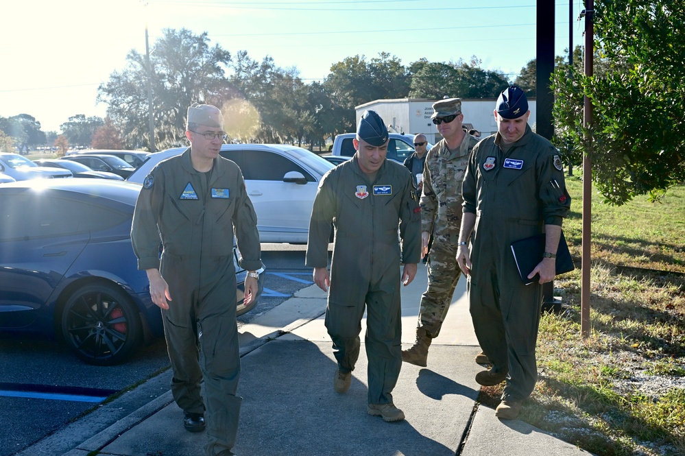 Rear Adm. Hash visits 513th EWS Crows