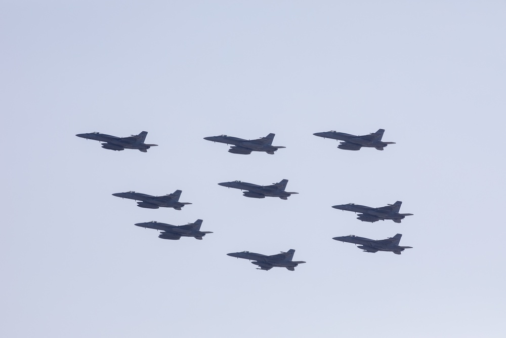 CVW-5 Returns to MCAS Iwakuni