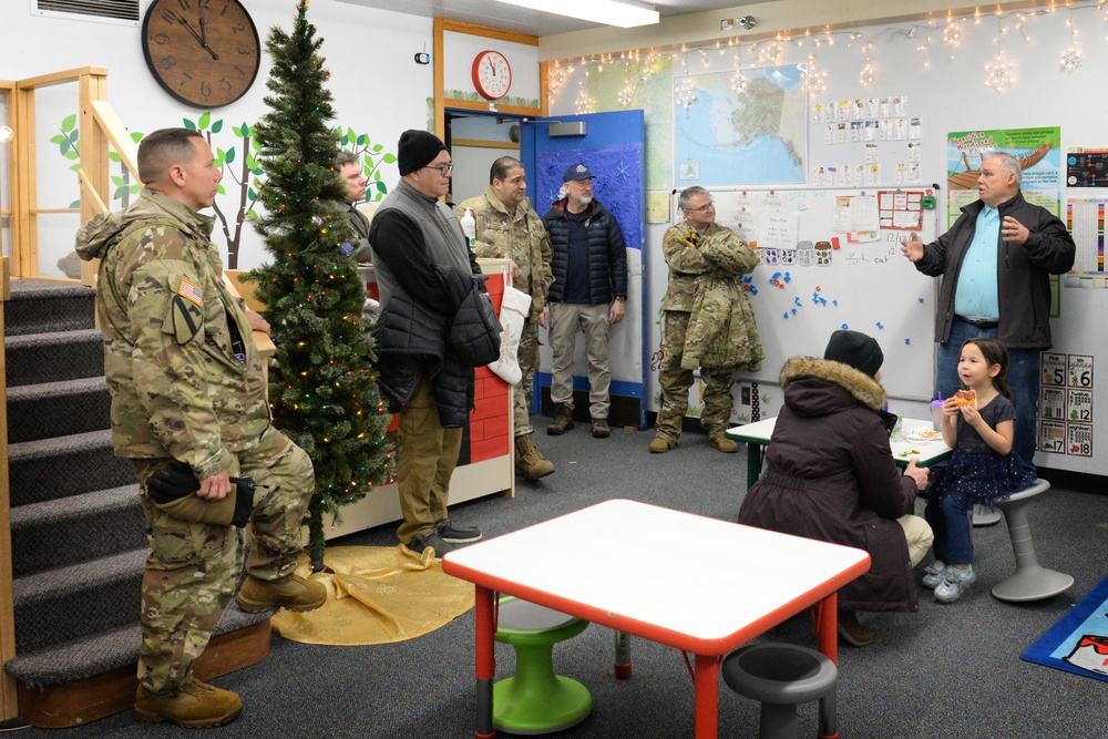 Fort Wainwright, Eielson AFB leaders visit Minto