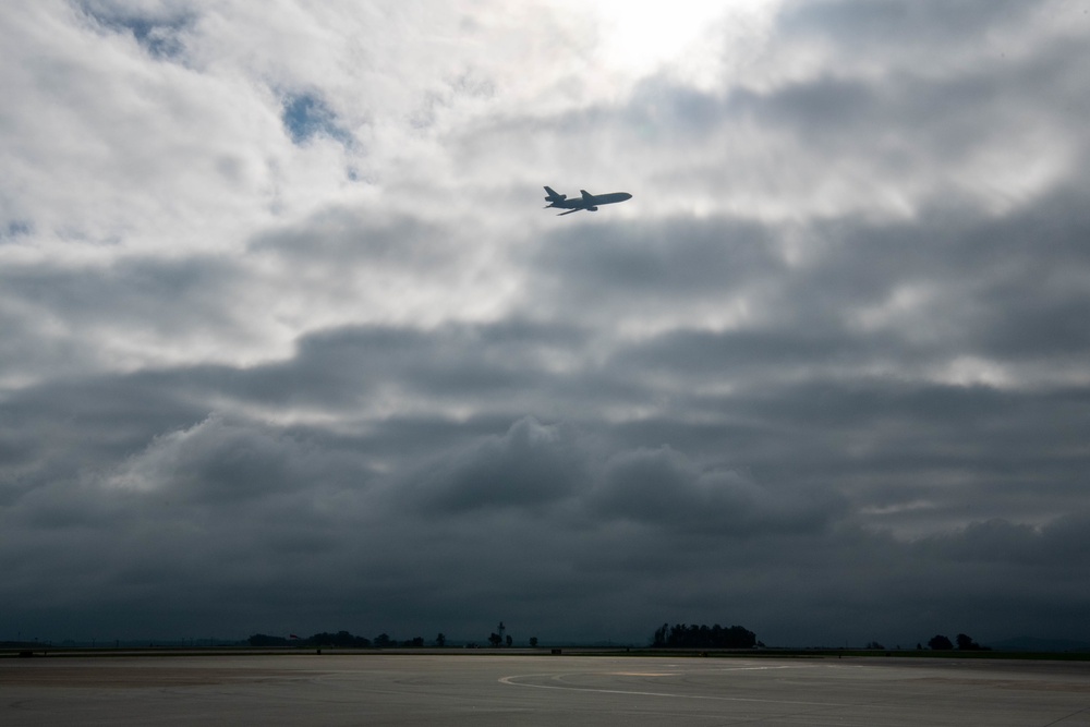 349th Air Mobility Wing Airmen and Flightline