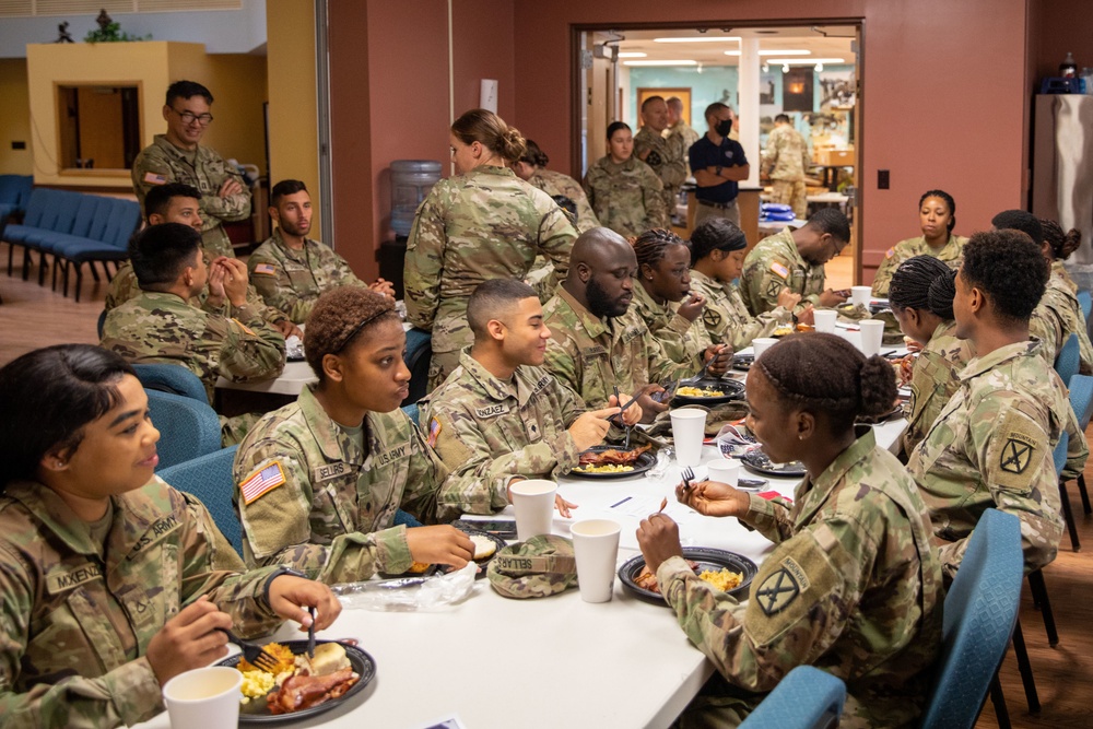 Alpha Company, 548th DSSB Spiritual Breakfast