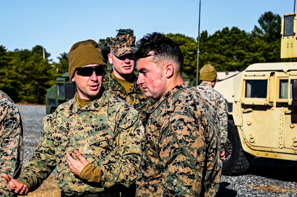 Marine Corps. 25th Regiment conducts Readiness Training