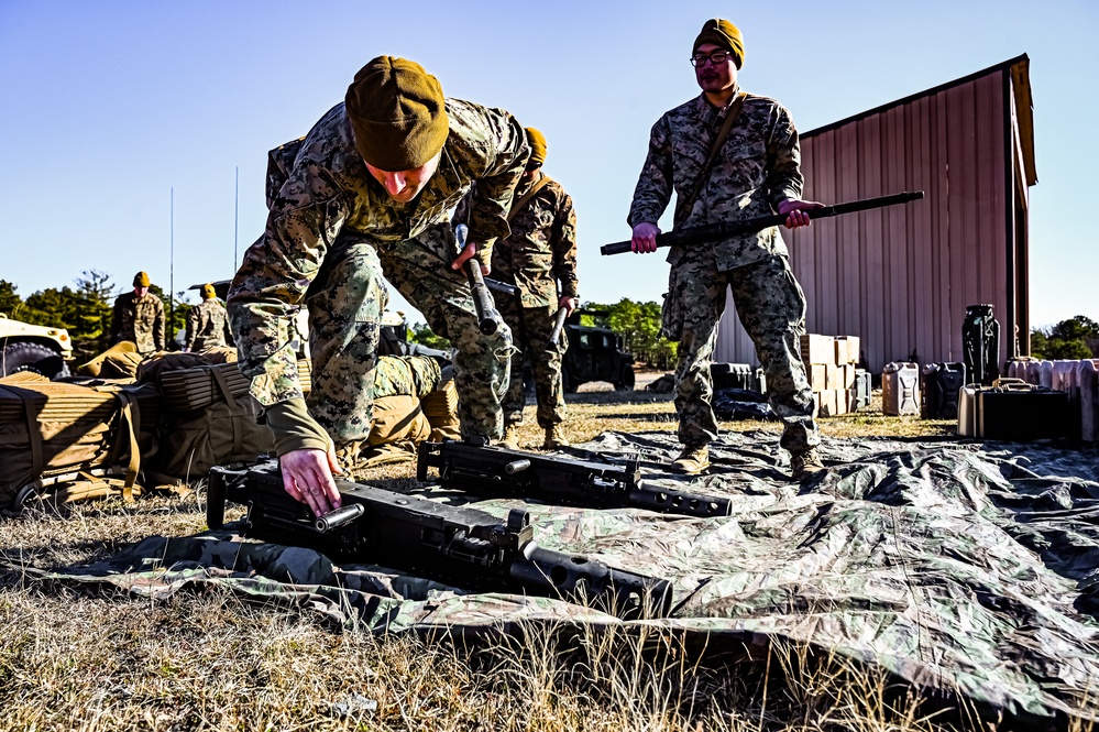 Marine Corps. 25th Regiment conducts Readiness Training