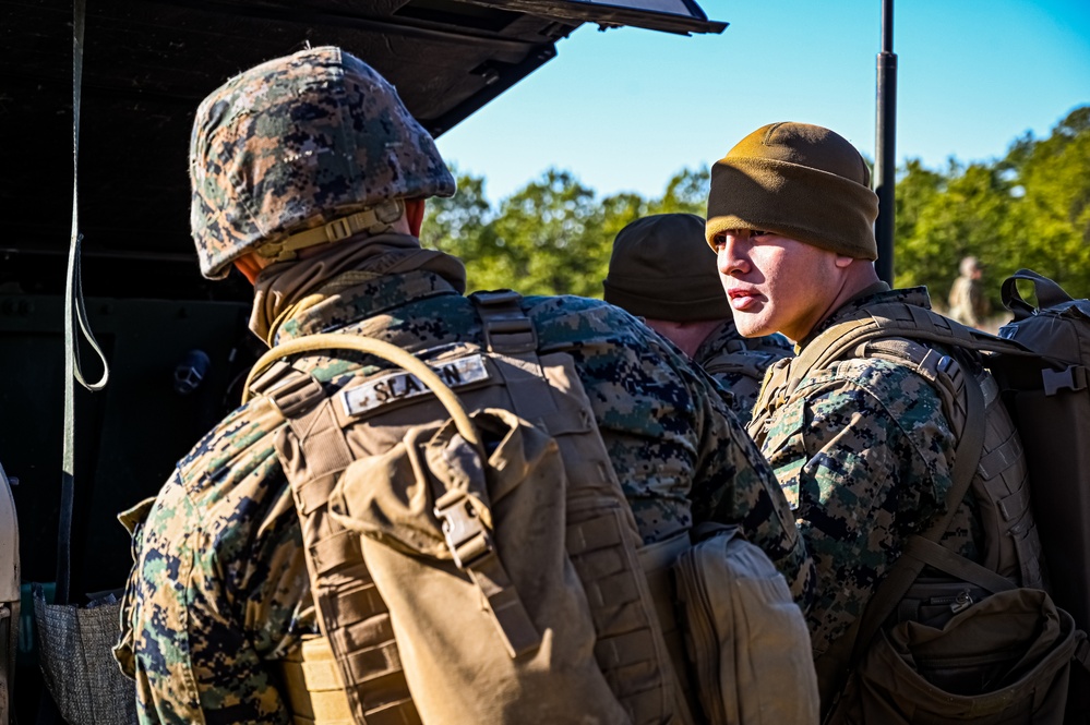 Marine Corps. 25th Regiment conducts Readiness Training