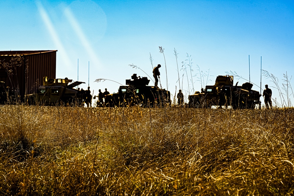 Marine Corps. 25th Regiment conducts Readiness Training