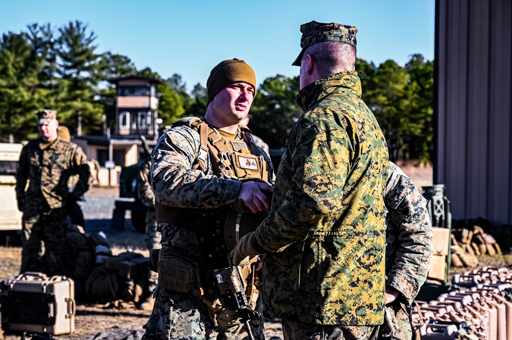 Marine Corps. 25th Regiment conducts Readiness Training