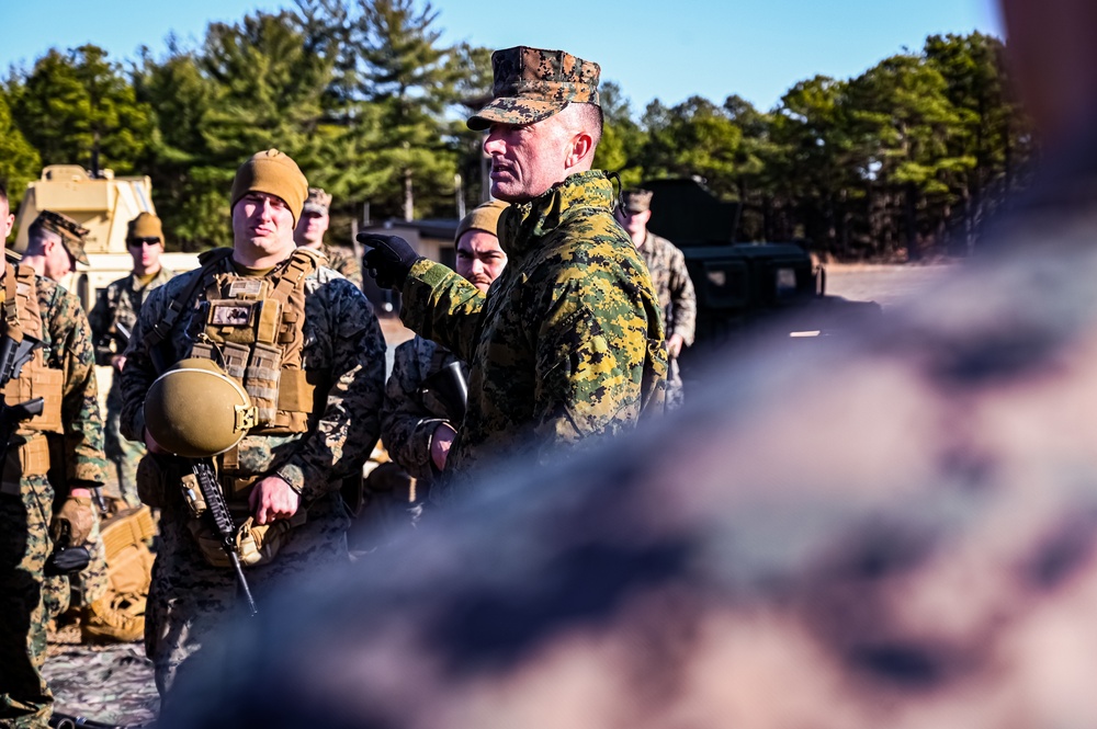 Marine Corps. 25th Regiment conducts Readiness Training
