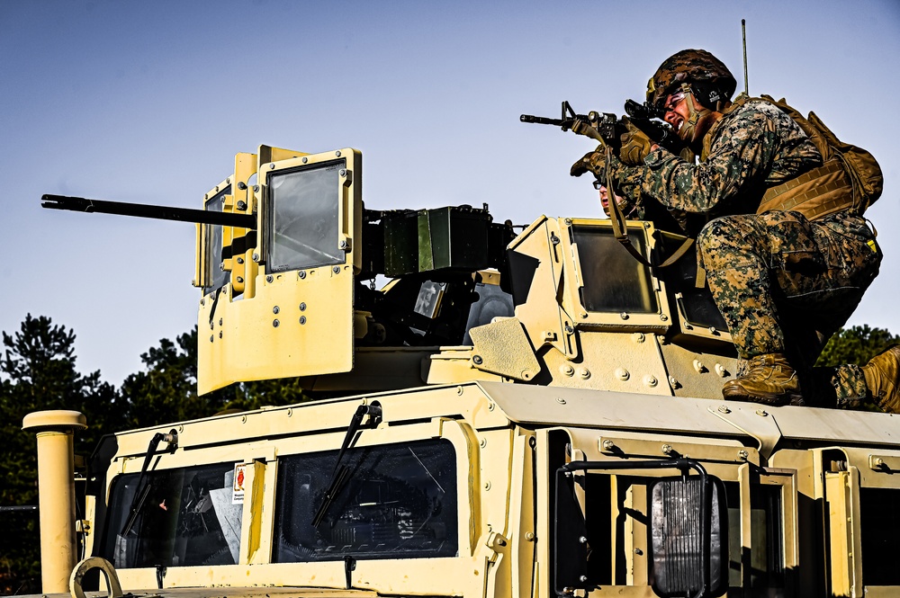 Marine Corps. 25th Regiment conducts Readiness Training