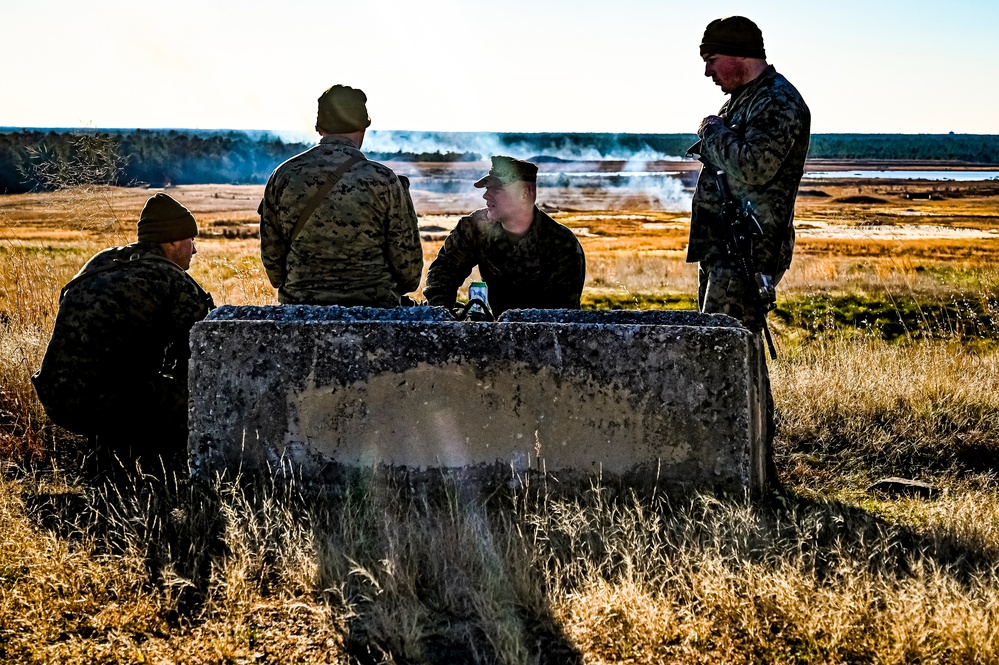 Marine Corps. 25th Regiment conducts Readiness Training