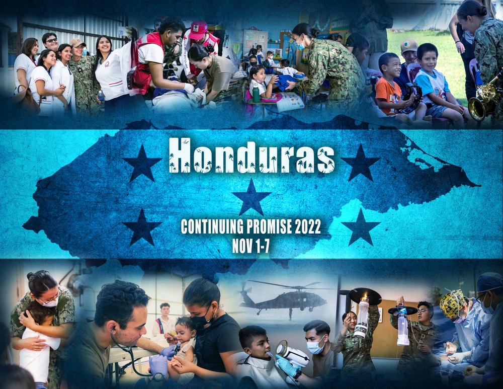 Continuing Promise 2022 Honduras Poster