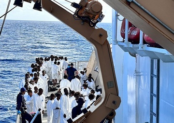USCGC Escanaba returns home following 42-day Caribbean Sea patrol