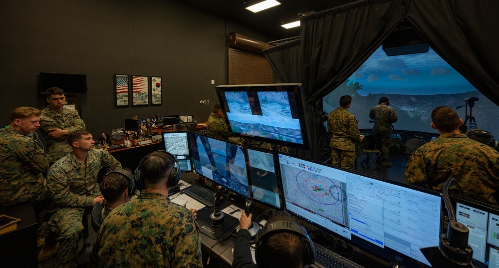 Osan hosts Marines for virtual training