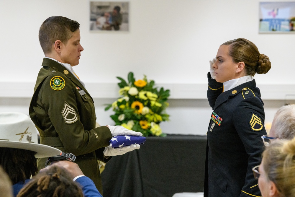 AFNORTH Bn CSM Steward Retirement Ceremony