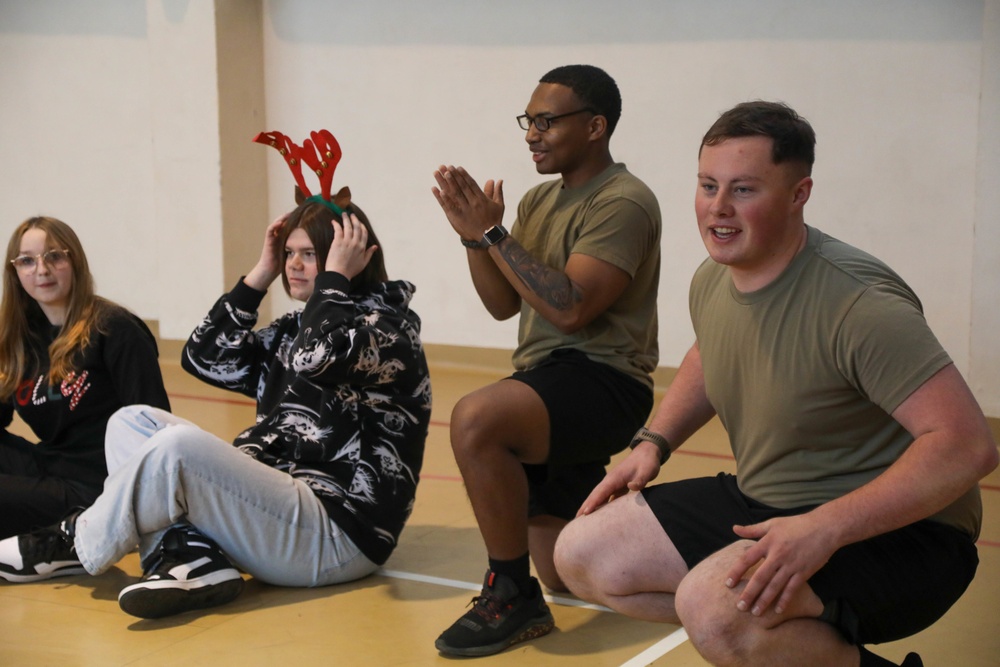 GREYWOLF Troopers Visit Polish Students