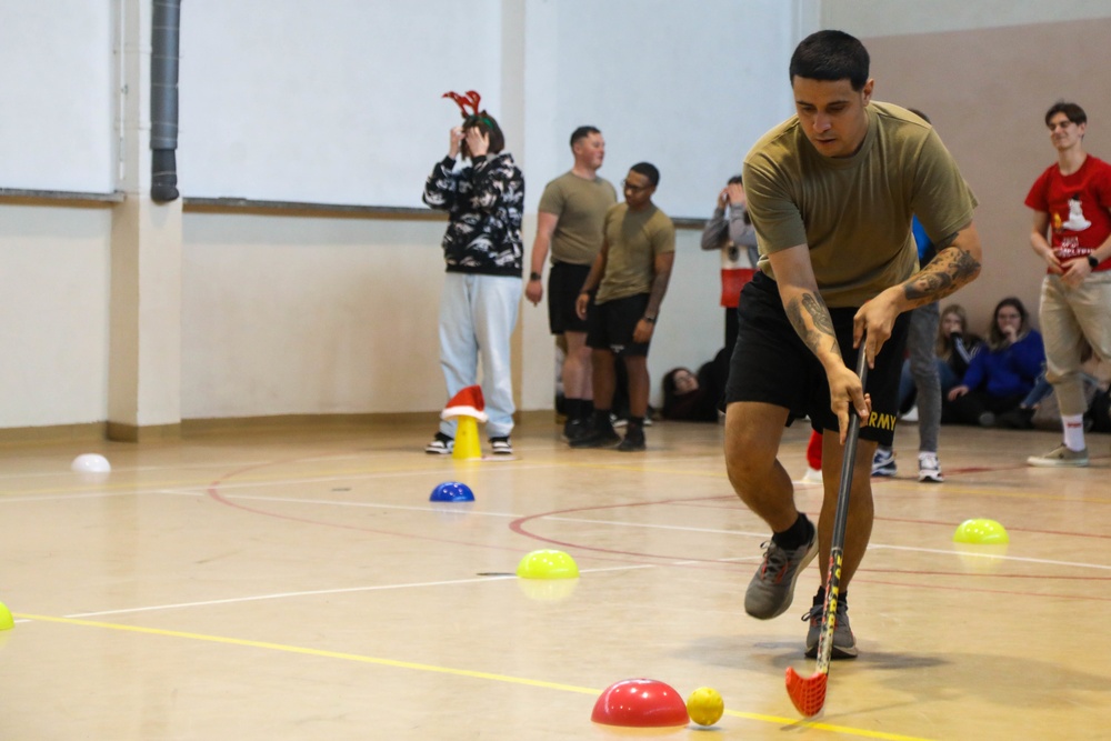 GREYWOLF Troopers Visit Polish Students