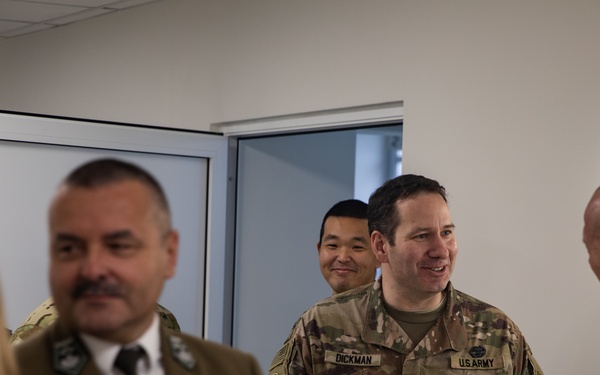 1st Inf. Div. Surgeon Tours New ER Wing Bolesławiec, Poland