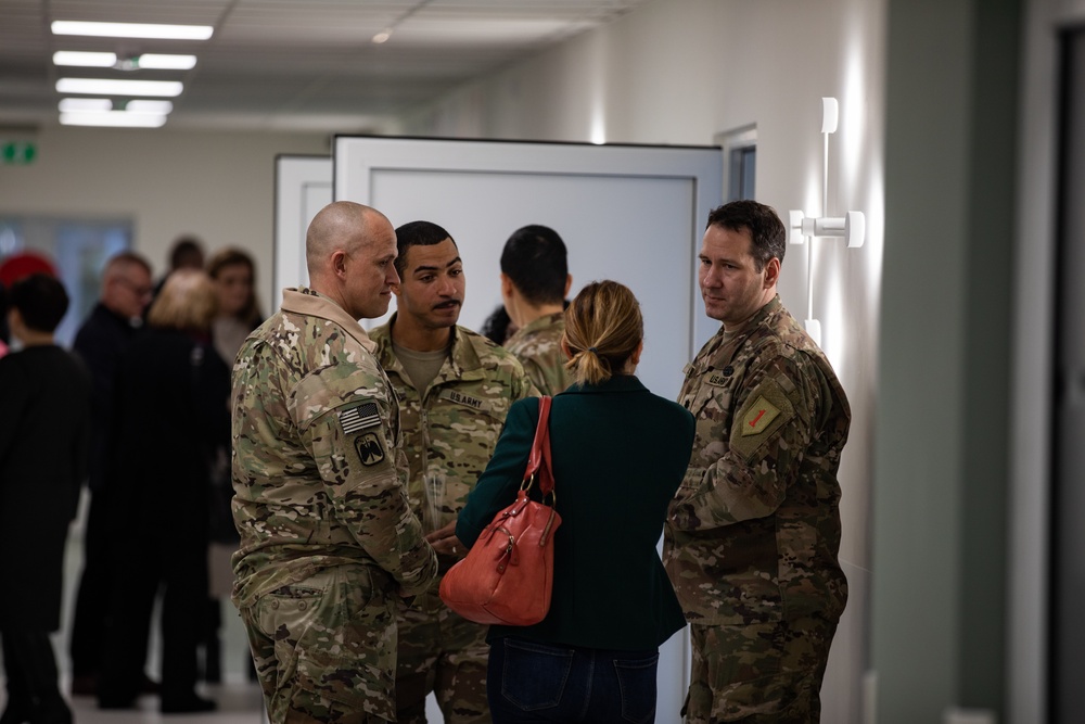 1st Inf. Div. Surgeon Tours New ER Wing Bolesławiec, Poland