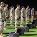 CSM Teakell leads noncommissioned officers in physical training