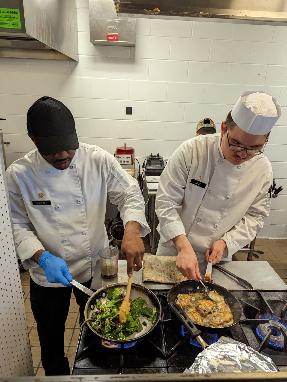 Fort Drum culinary specialists practice skills, develop fine-dining menus for annual training event