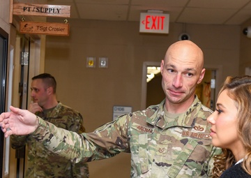 Haley Reinhart Visits JBSA-Lackland Dec. 20, 2022
