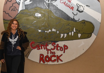 Haley Reinhart Visits JBSA-Lackland Dec. 20, 2022