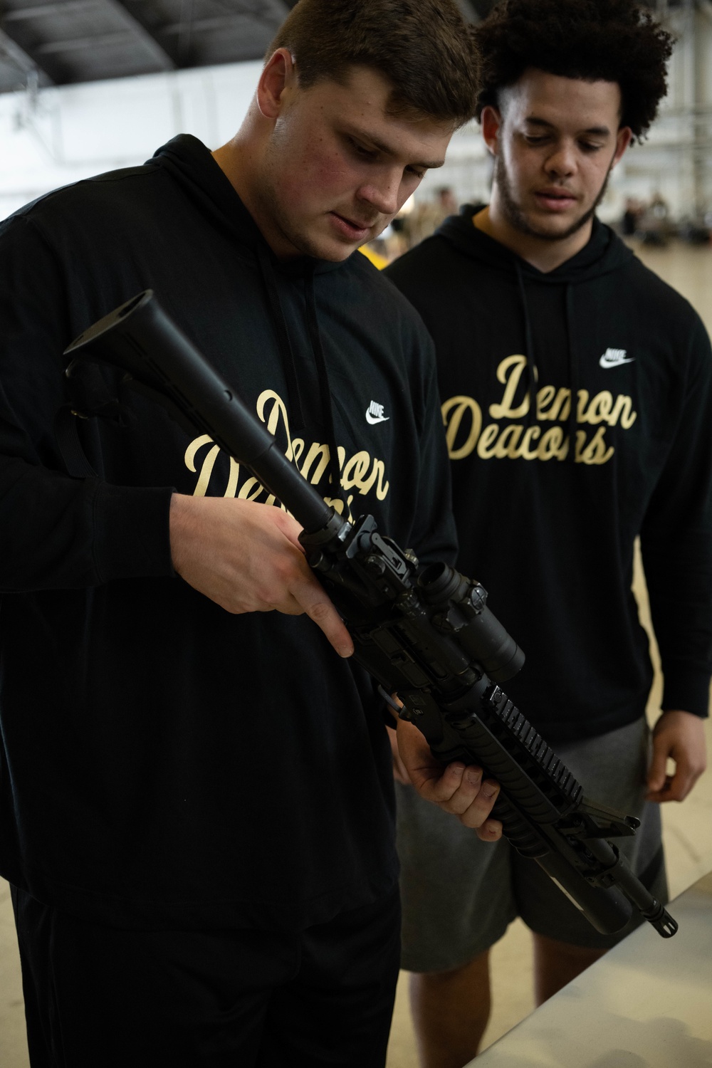 2022 Gasparilla Bowl teams visit MacDill AFB ahead of big game