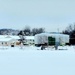 December 2022 construction operations of $11.96 million transient training brigade headquarters at Fort McCoy