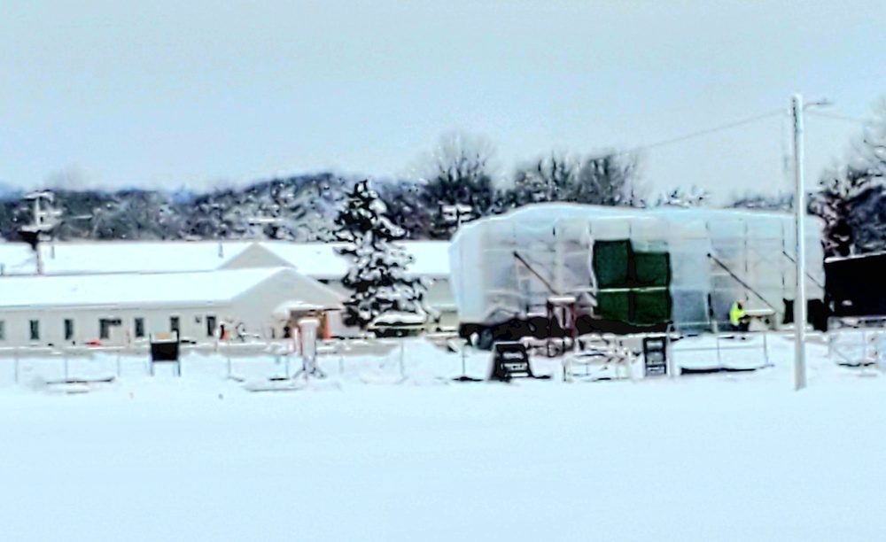 December 2022 construction operations of $11.96 million transient training brigade headquarters at Fort McCoy