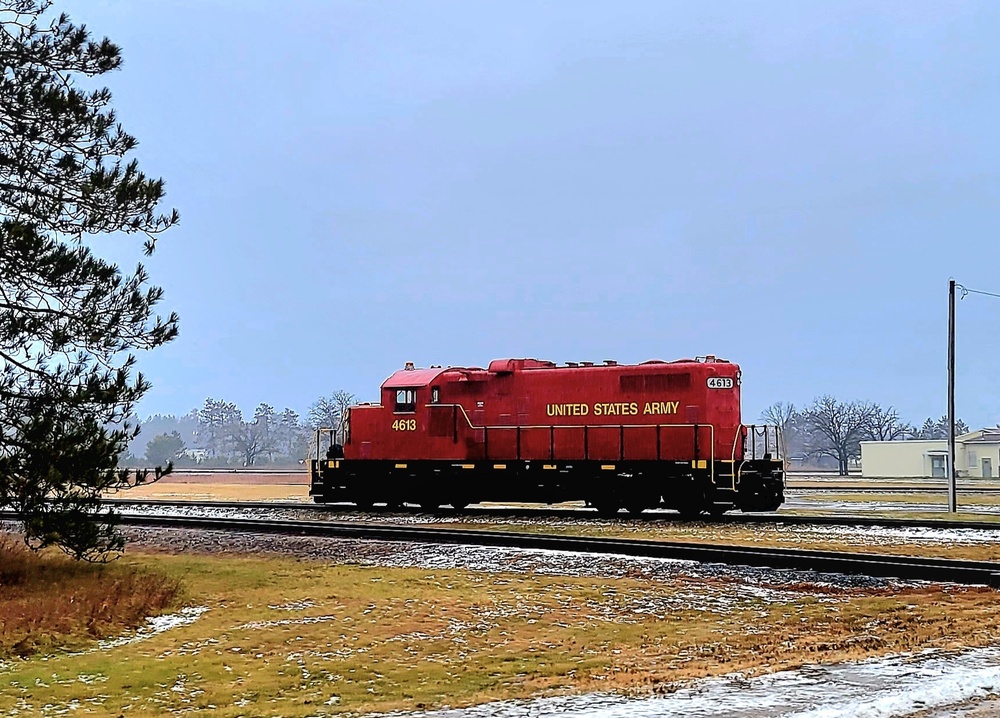 Locomotive at Fort McCoy