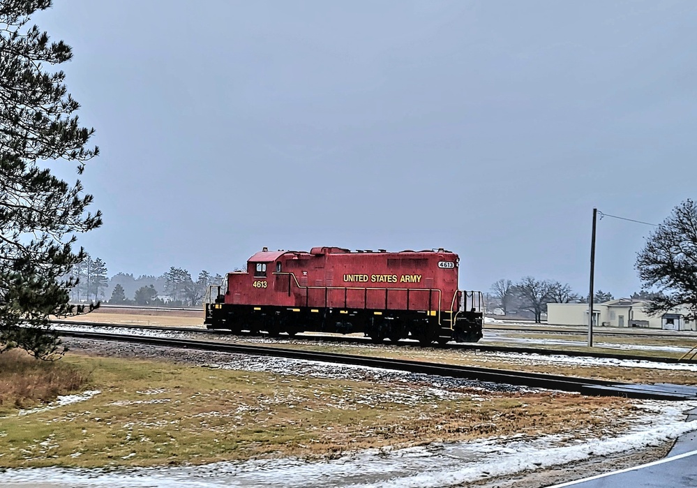 Locomotive at Fort McCoy