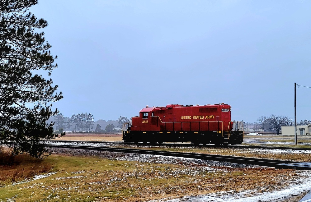 Locomotive at Fort McCoy