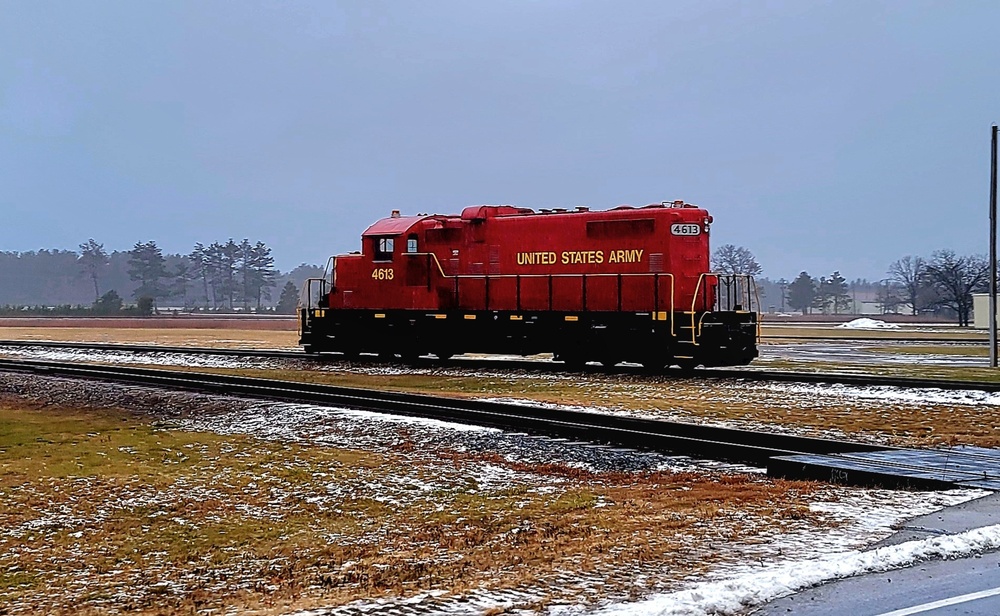 Locomotive at Fort McCoy