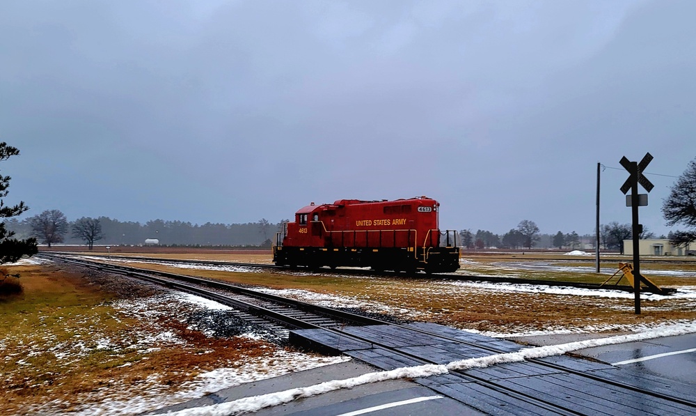 Locomotive at Fort McCoy