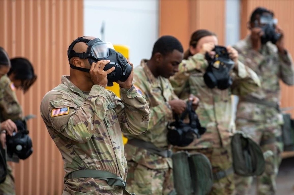 226 Signal Company CBRN Training