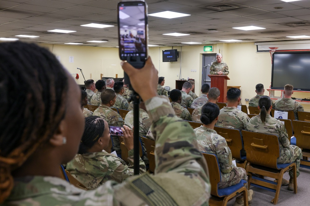 Camp Buehring graduates their first blended Basic Leadership Course