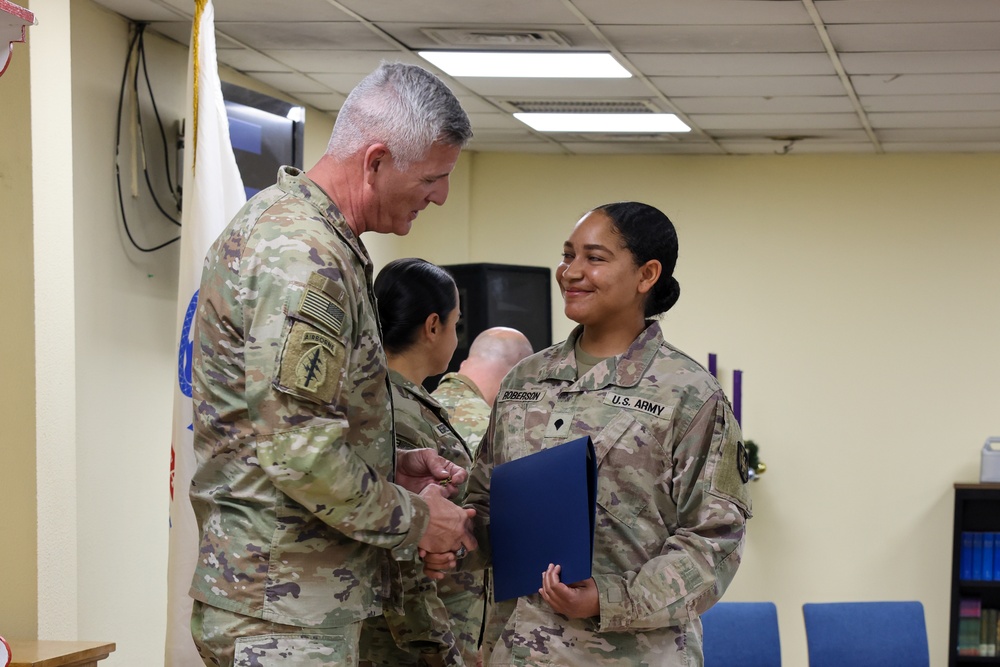 Camp Buehring graduates their first blended Basic Leadership Course