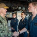 VADM Dwyer visits USS Mesa Verde