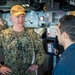 VADM Dwyer visits USS Mesa Verde