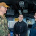 VADM Dwyer visits USS Mesa Verde