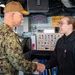 VADM Dwyer visits USS Mesa Verde