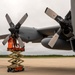 Maintainers work on C-130H Hercules aircraft Sept. 11, 2022