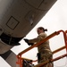 Maintainers work on C-130H Hercules aircraft Sept. 11, 2022