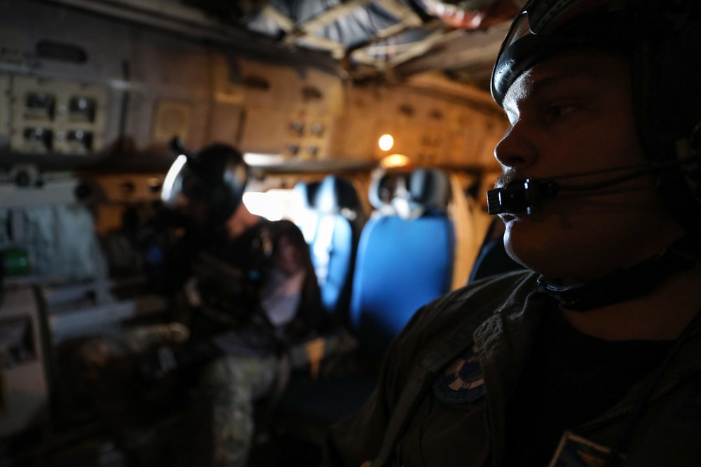 EODTEU-1 conducts military free-fall exercise
