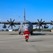 Santa Claus checks out the new C-130H Modifications at the 165 AW