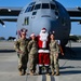 Santa Claus checks out the new C-130H Modifications at the 165 AW