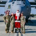 Santa Claus checks out the new C-130H Modifications at the 165 AW