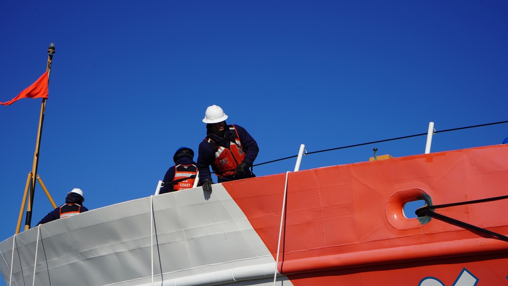 USCGC Vigorous returns home after a 48-day multi-mission patrol