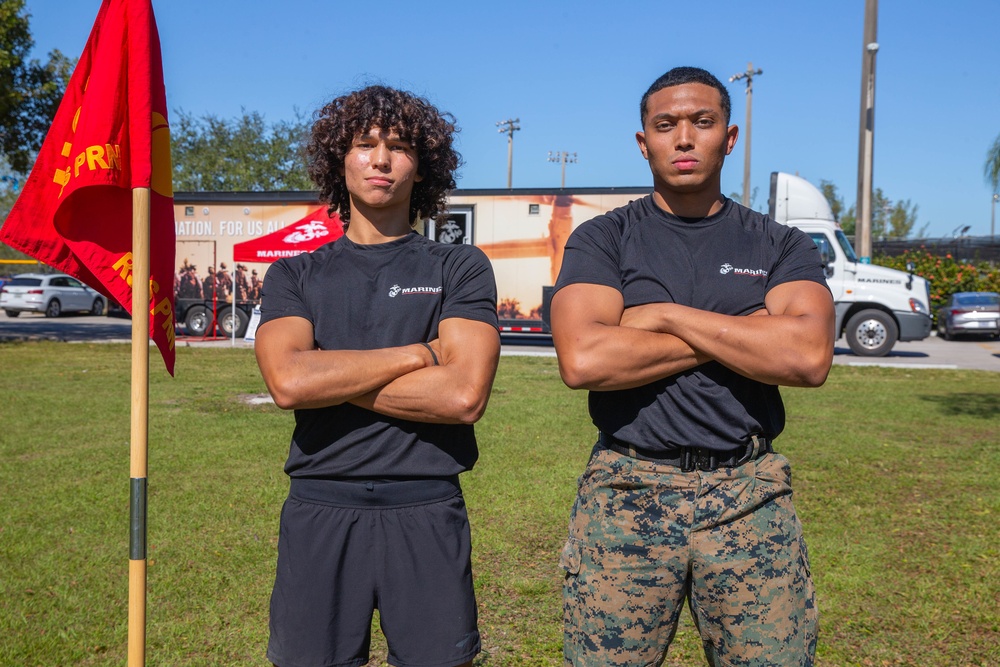 Recognizing Recruiting Station Fort Lauderdale poolees