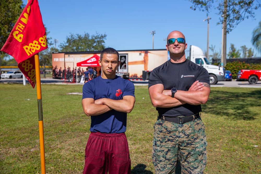 Recognizing Recruiting Station Fort Lauderdale poolees