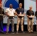 Marines award coaches during the USTFCCCA Convention 2022